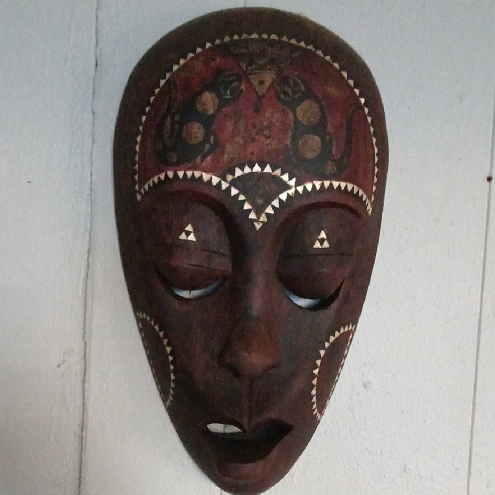 Handcrafted Wooden Tribal Mask